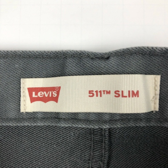 Levi's 511 SLIM Boy's Gray Jeans 16 REG - Picture 7 of 8